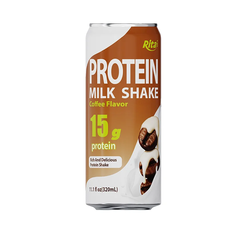 Rita 330ml sleek can milk drink coffee beans