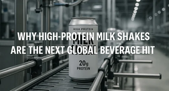  Protein, Elevated: Why High-Protein Milk Shakes Are the Next Global Beverage Hit