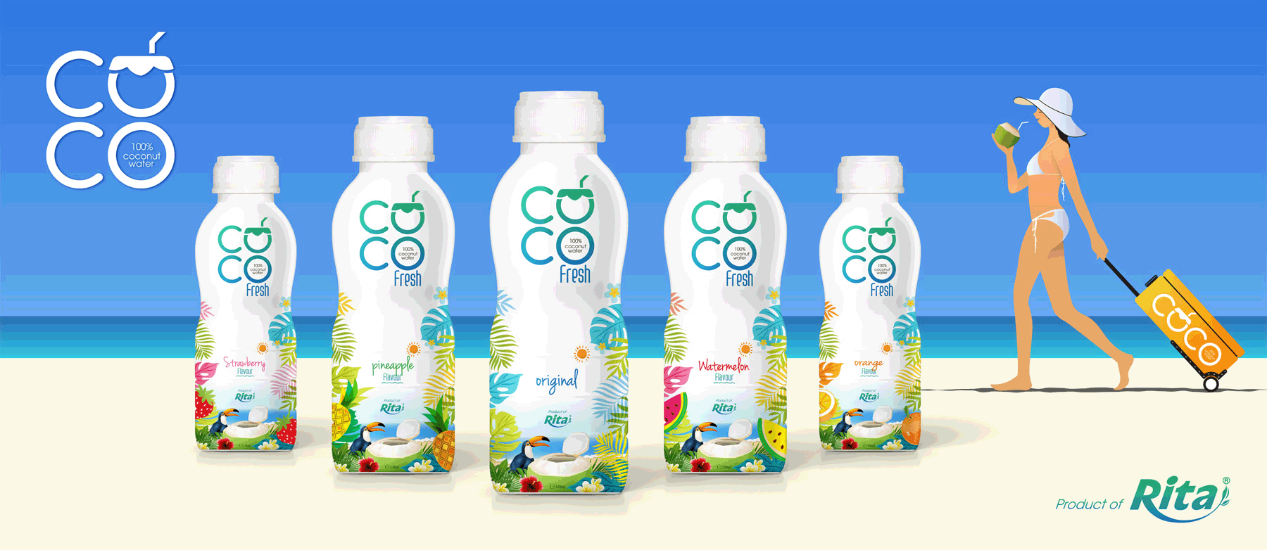 Design Coco 330ml PP Bottle copy