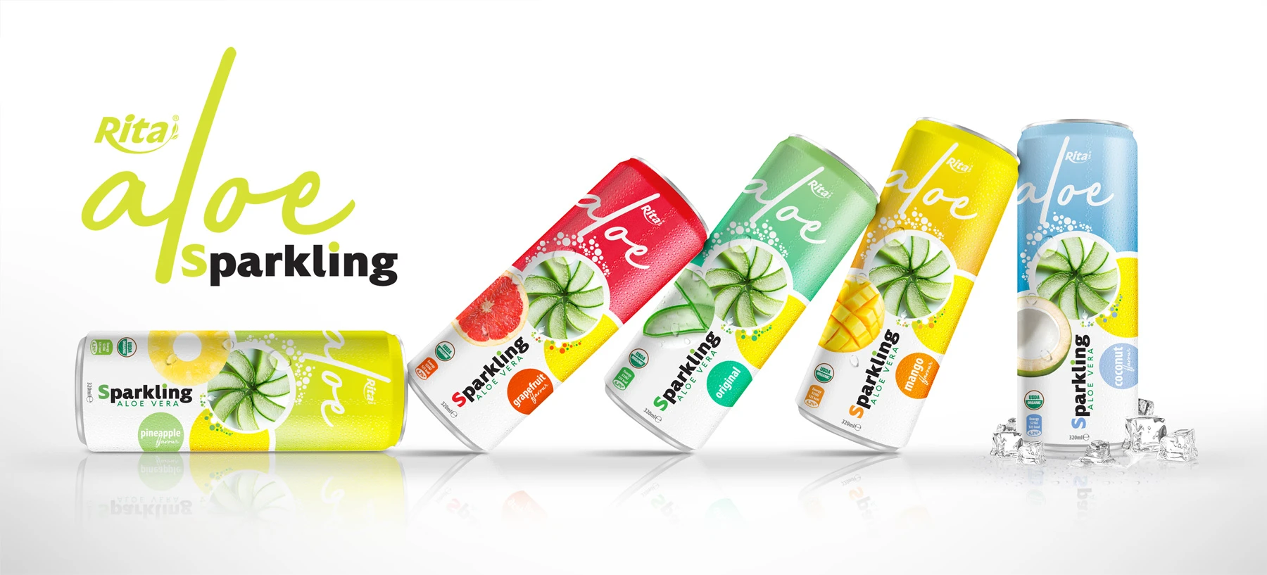 Poster Sparkling Aloe can 320ml 1b