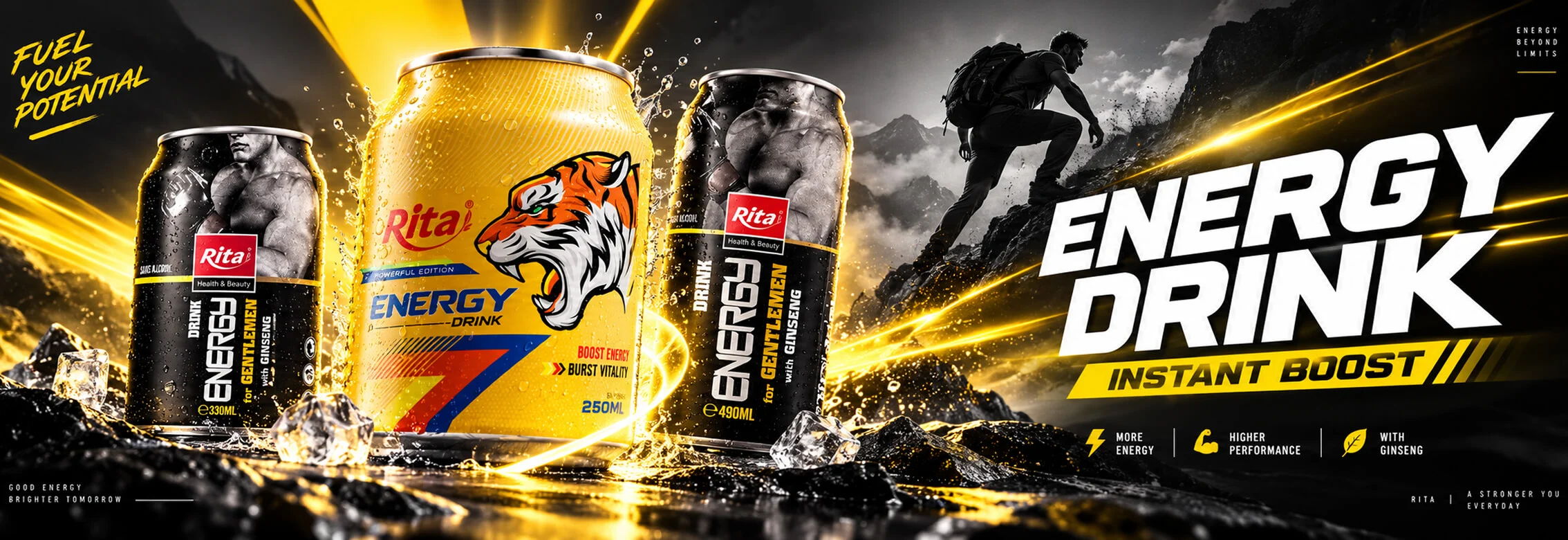 RITA energy drinks