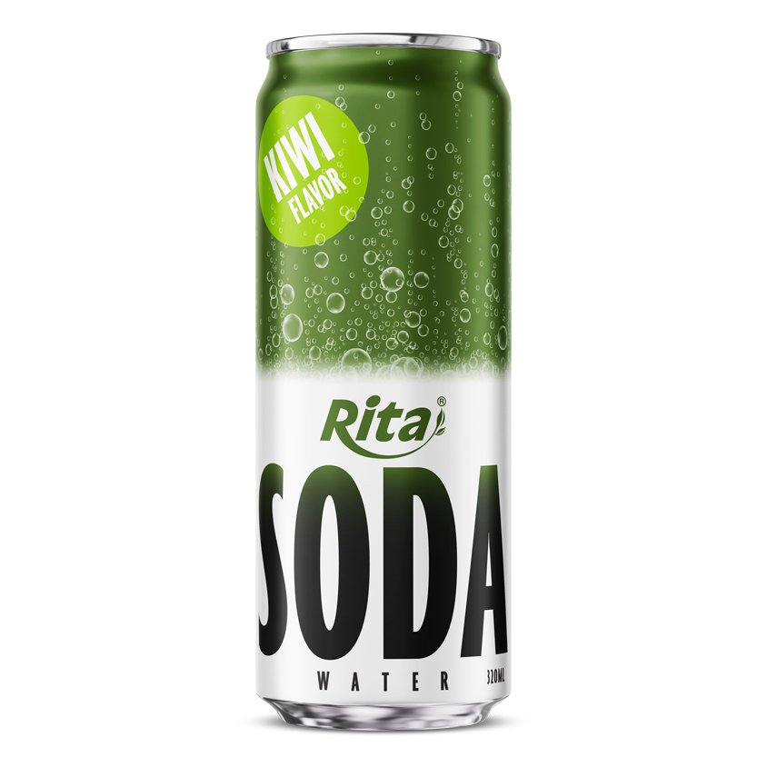 Sparkling Kiwi Soda Water Drink 320ml Can