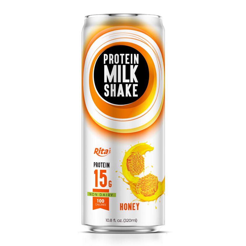 10.8 FL Oz (Non-Dairy) Protein Milk Shake With Honey