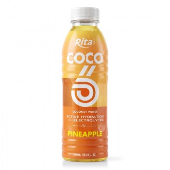 938_500ml_Coconut_Water_with_Electrolytes_and_Pineapple_Flavor_PET_Bottle