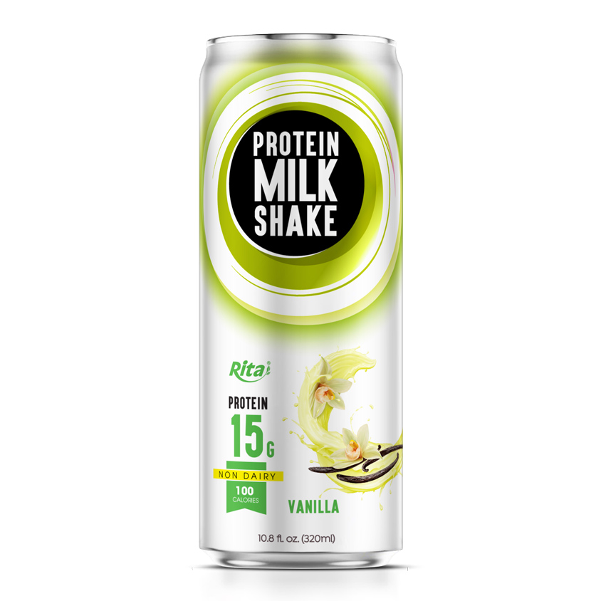 10.8 FL Oz (Non-Dairy) Protein Milk Shake With Vanilla Flavor