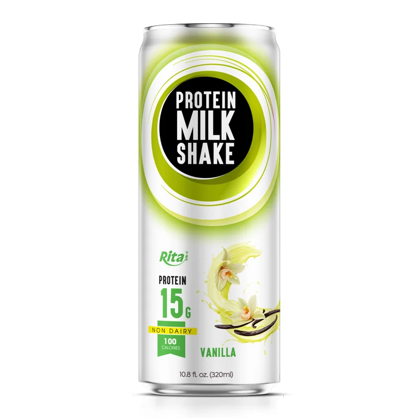 10.8 FL Oz (Non-Dairy) Protein Milk Shake With Vanilla Flavor